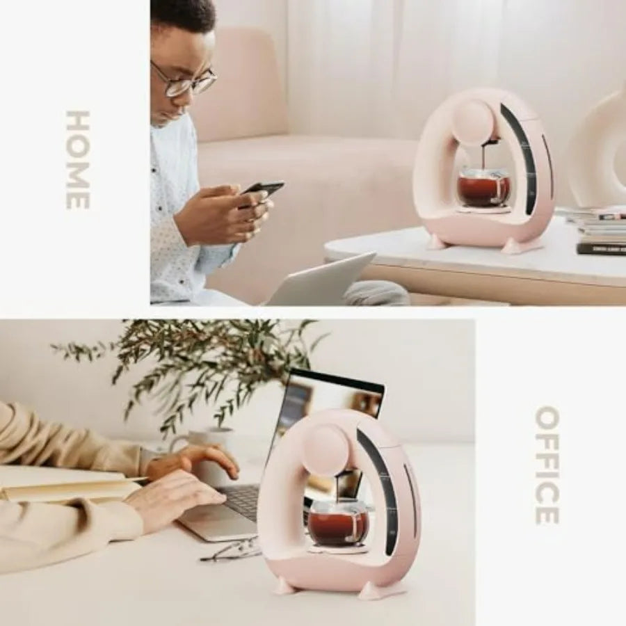 Iosn Pod And Grounds 2in1 Single Serve Coffee Maker KCup