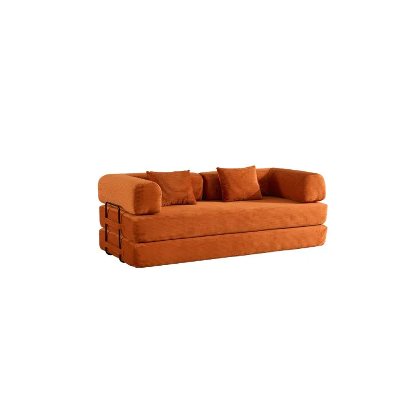 ANGDUO Modern Upholstered 3 Seater Sofa Bed