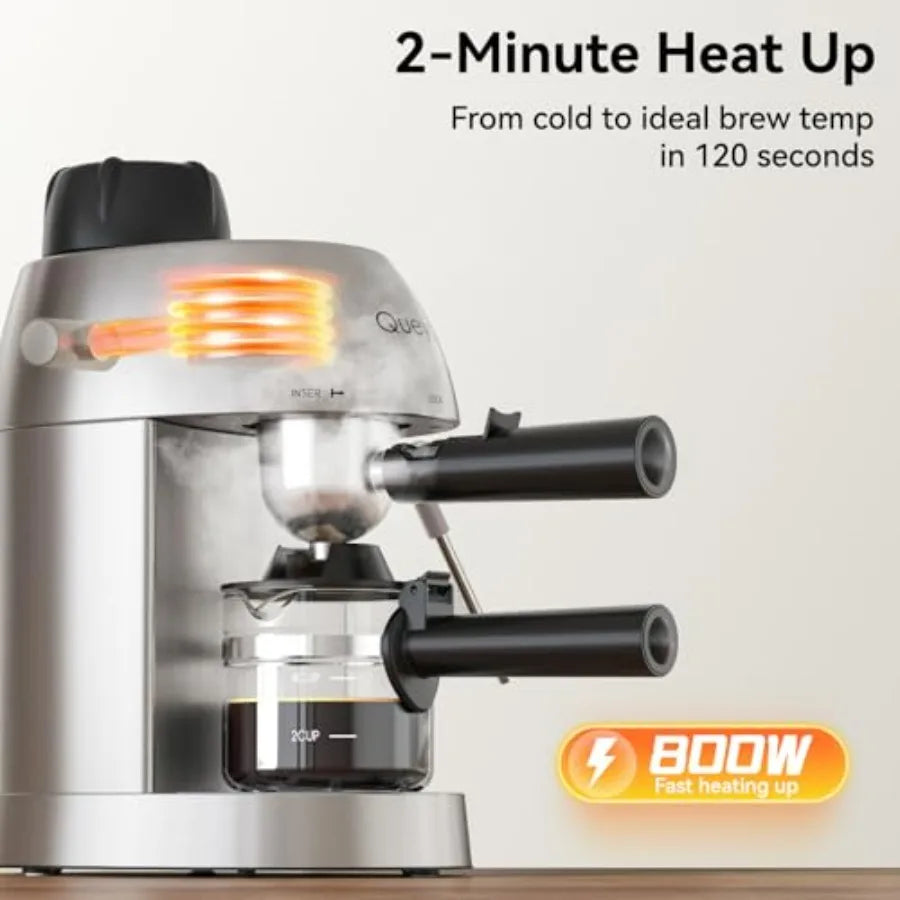 Iosn Espresso Cappuccino Machine With Milk Frother