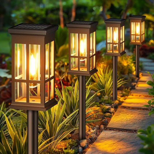 Solar Pathway Light Outdoor LED Landscape Lamp IP65 Waterproof