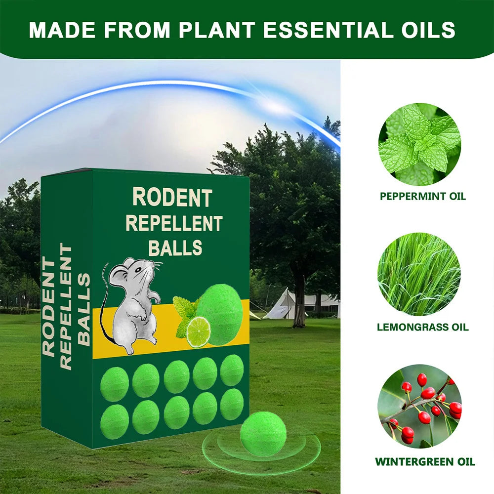 Natural Peppermint Oil Rodent Repellent For Indoor Outdoor Use