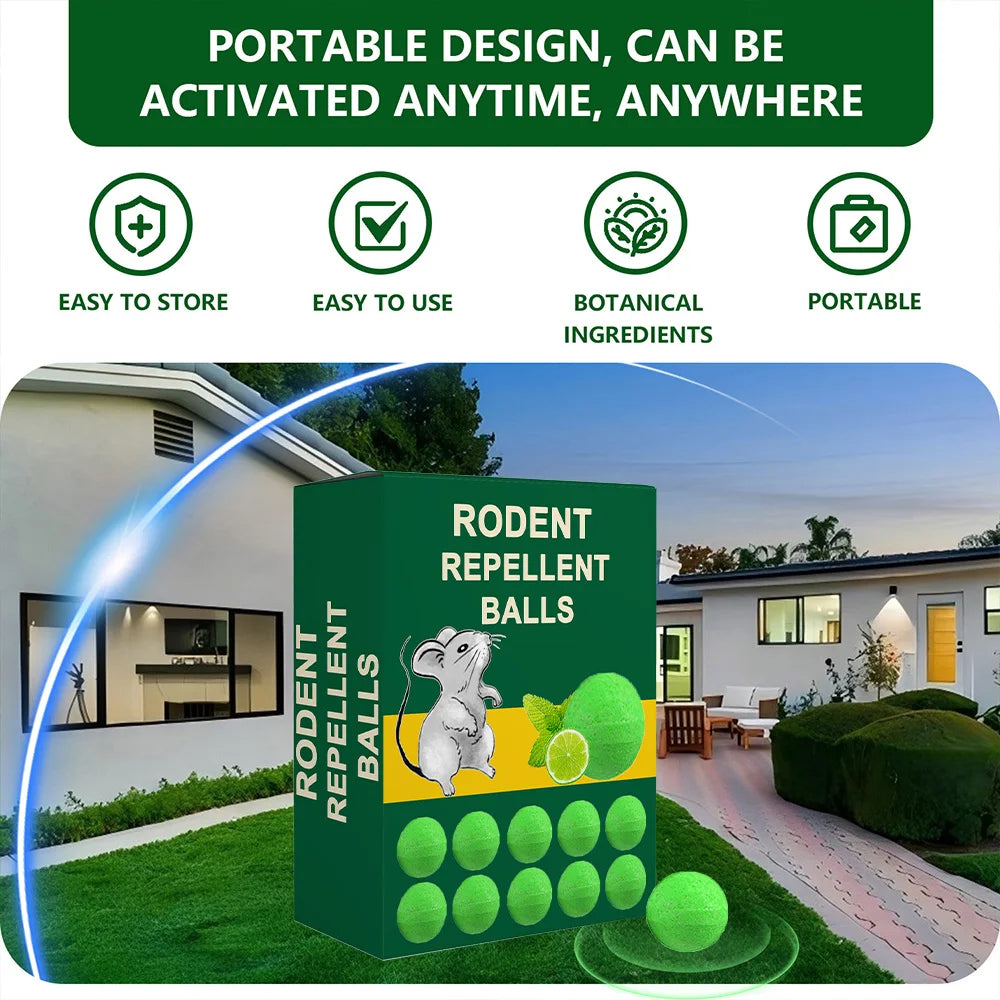 Natural Peppermint Oil Rodent Repellent For Indoor Outdoor Use
