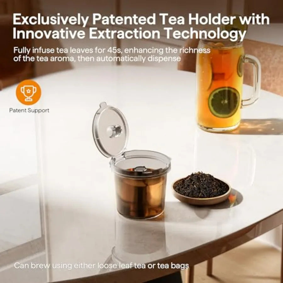 Iosn Single Serve Coffee Maker For K Cup Ground Tea