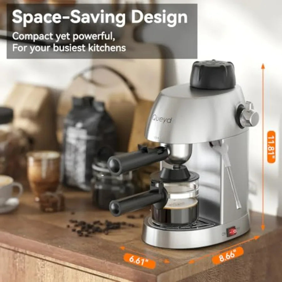 Iosn Espresso Cappuccino Machine With Milk Frother