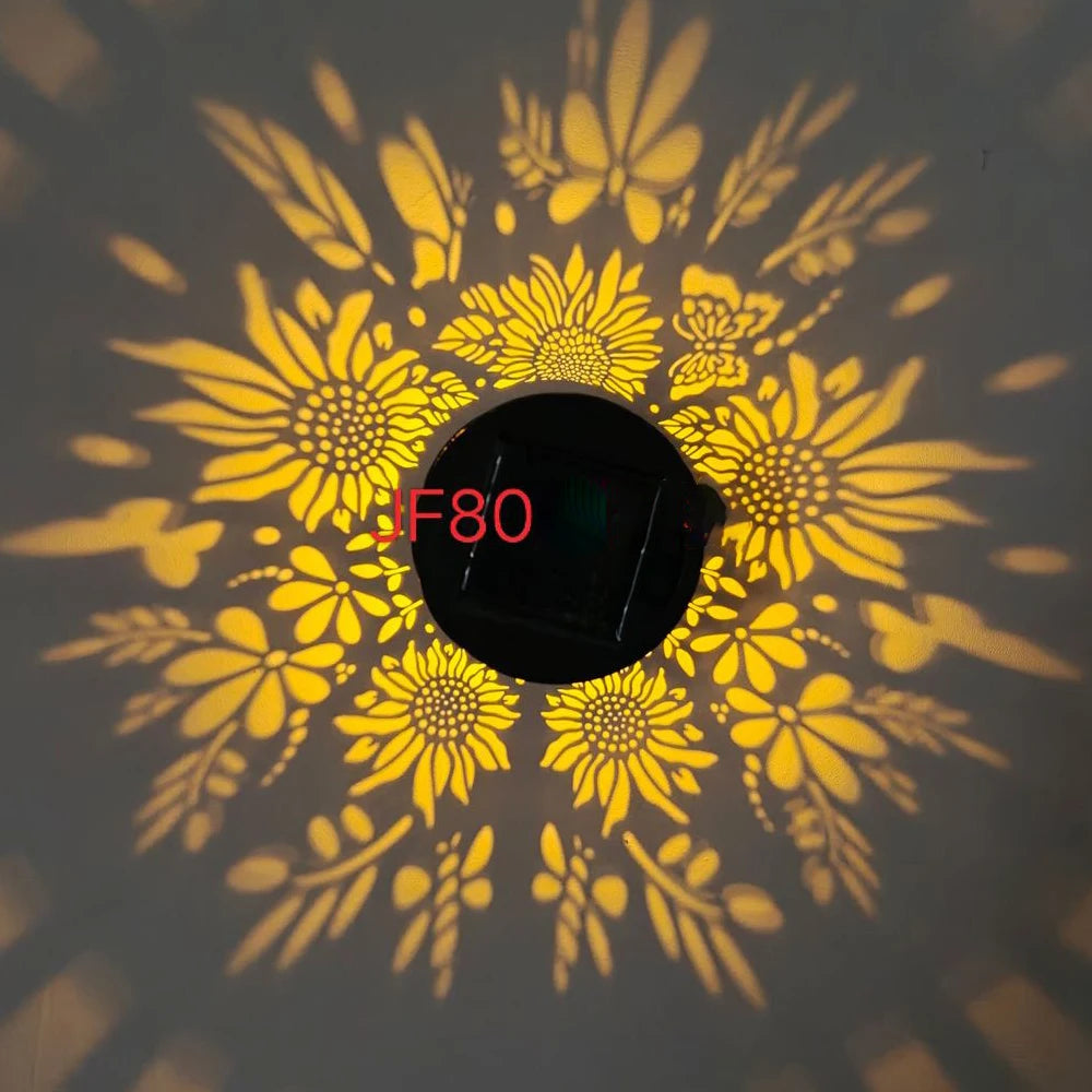 LED Solar Wall Light IP65 Waterproof For Garden And Courtyard