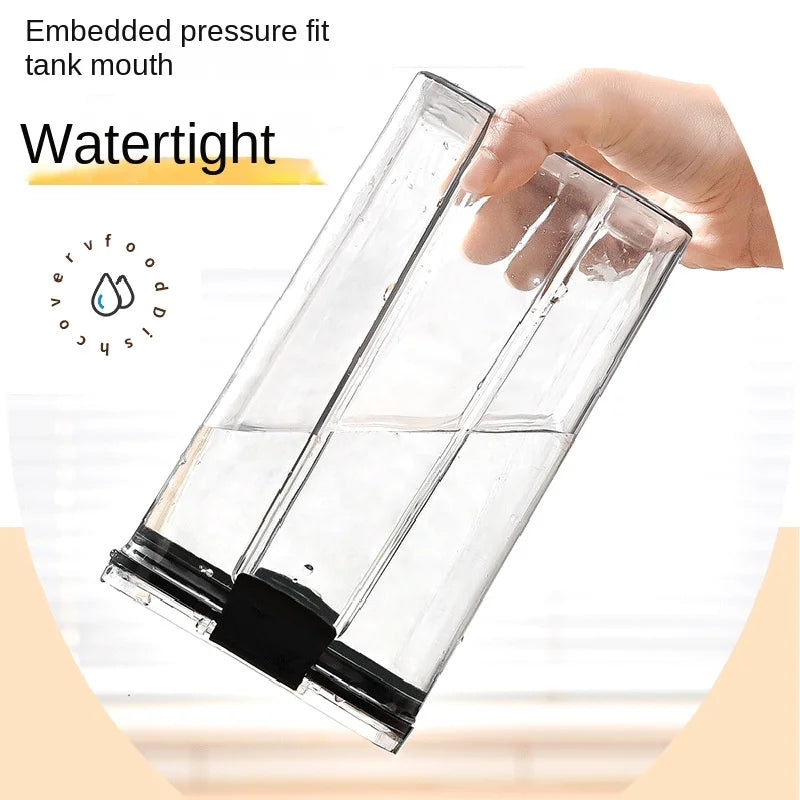 Sealed Jars Kitchen Grain Storage Organizer Set Moistureproof Plastic