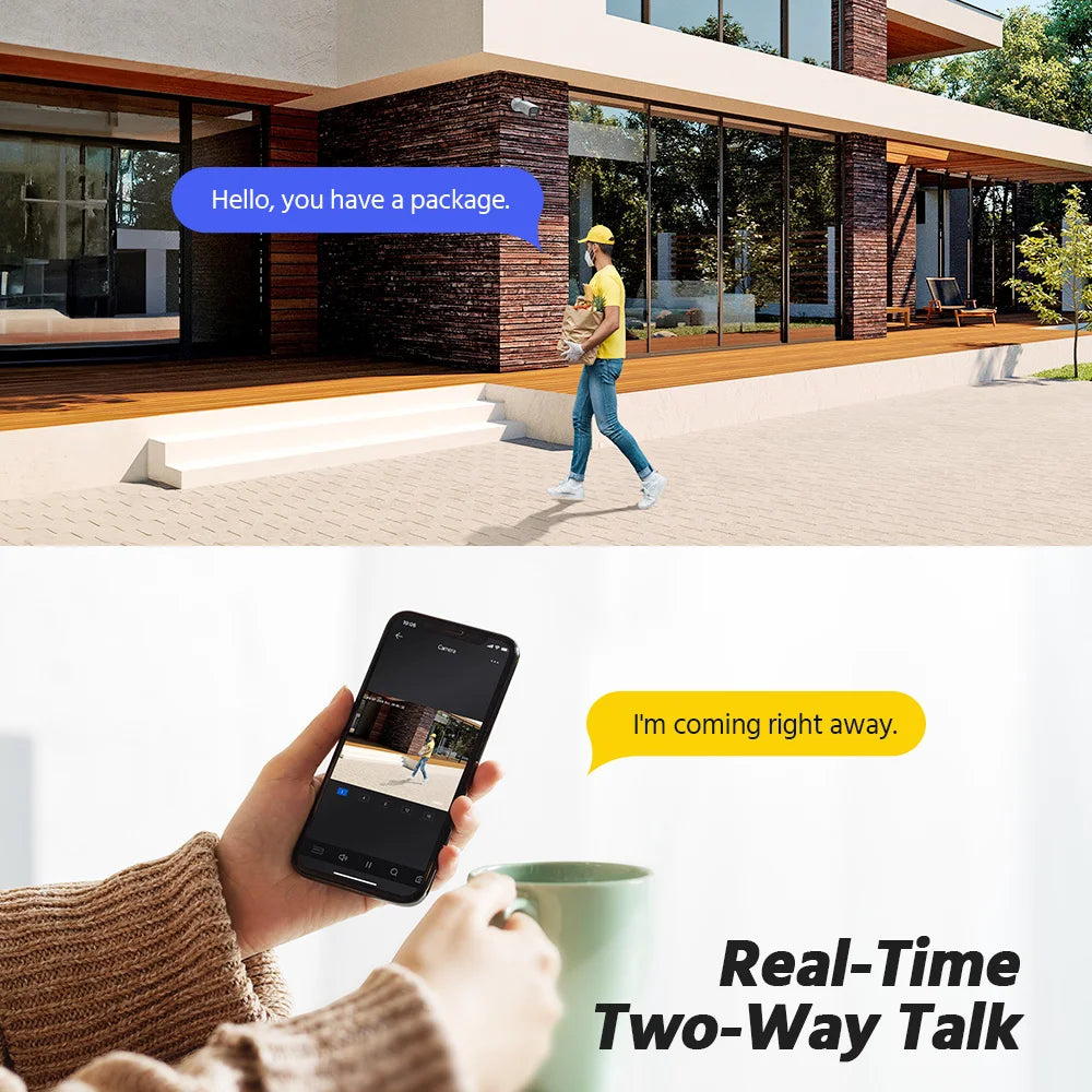 Annke 8MP 4K 4X Zoom Varifocal IP Camera IP67 Network