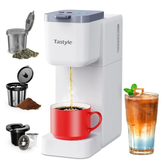 Iosn Single Serve Coffee Maker For K Cup Ground Tea