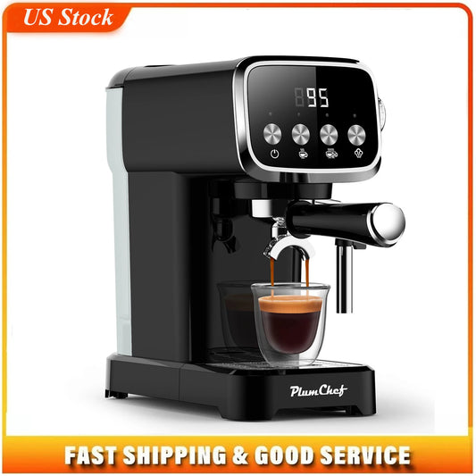 Chuban 20 Bar Semi Automatic Espresso Machine With Milk Frother
