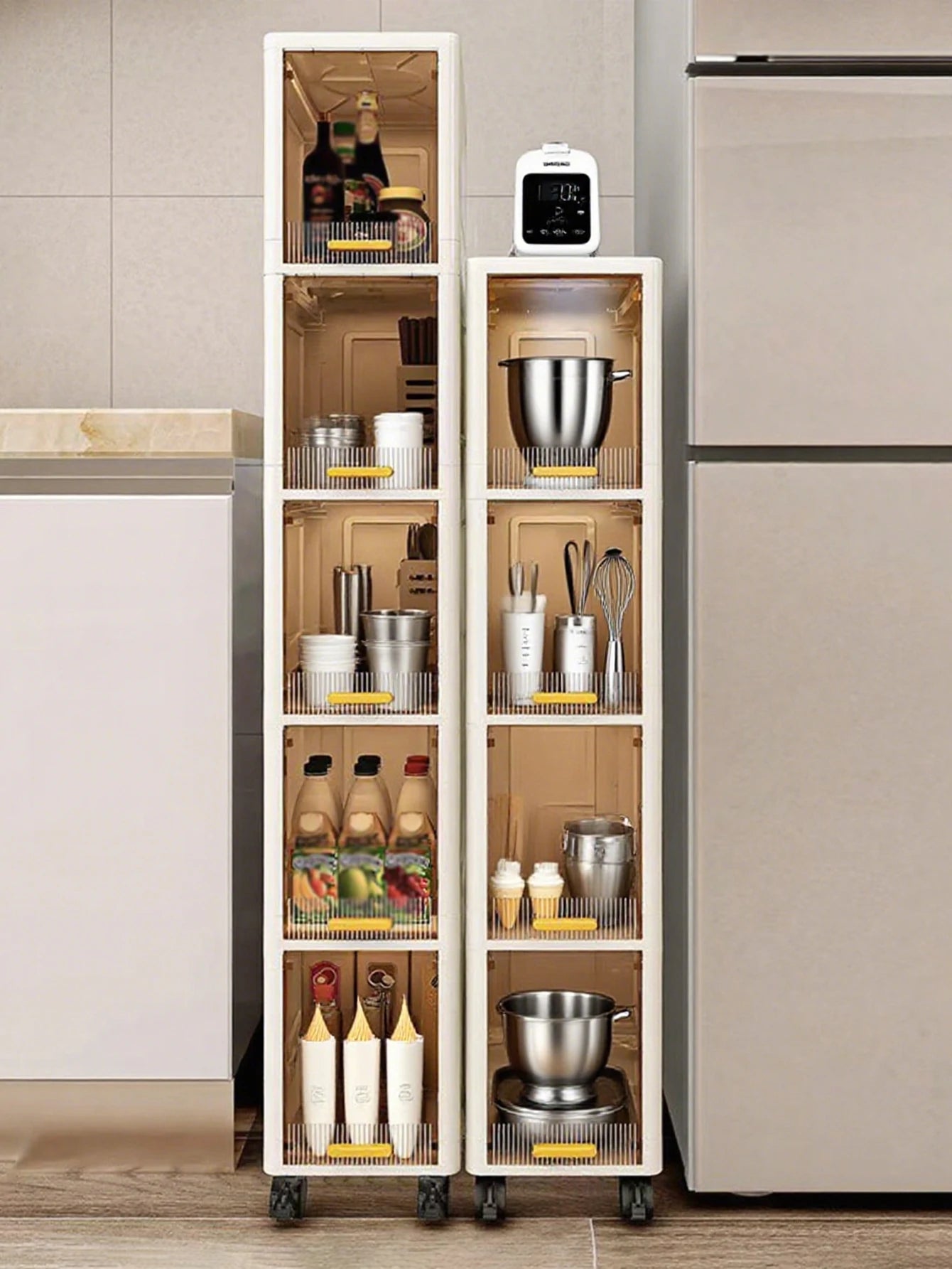 Space Saving Narrow Gap Kitchen And Bathroom Cabinet