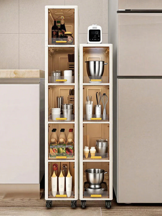 Space Saving Narrow Gap Kitchen And Bathroom Cabinet