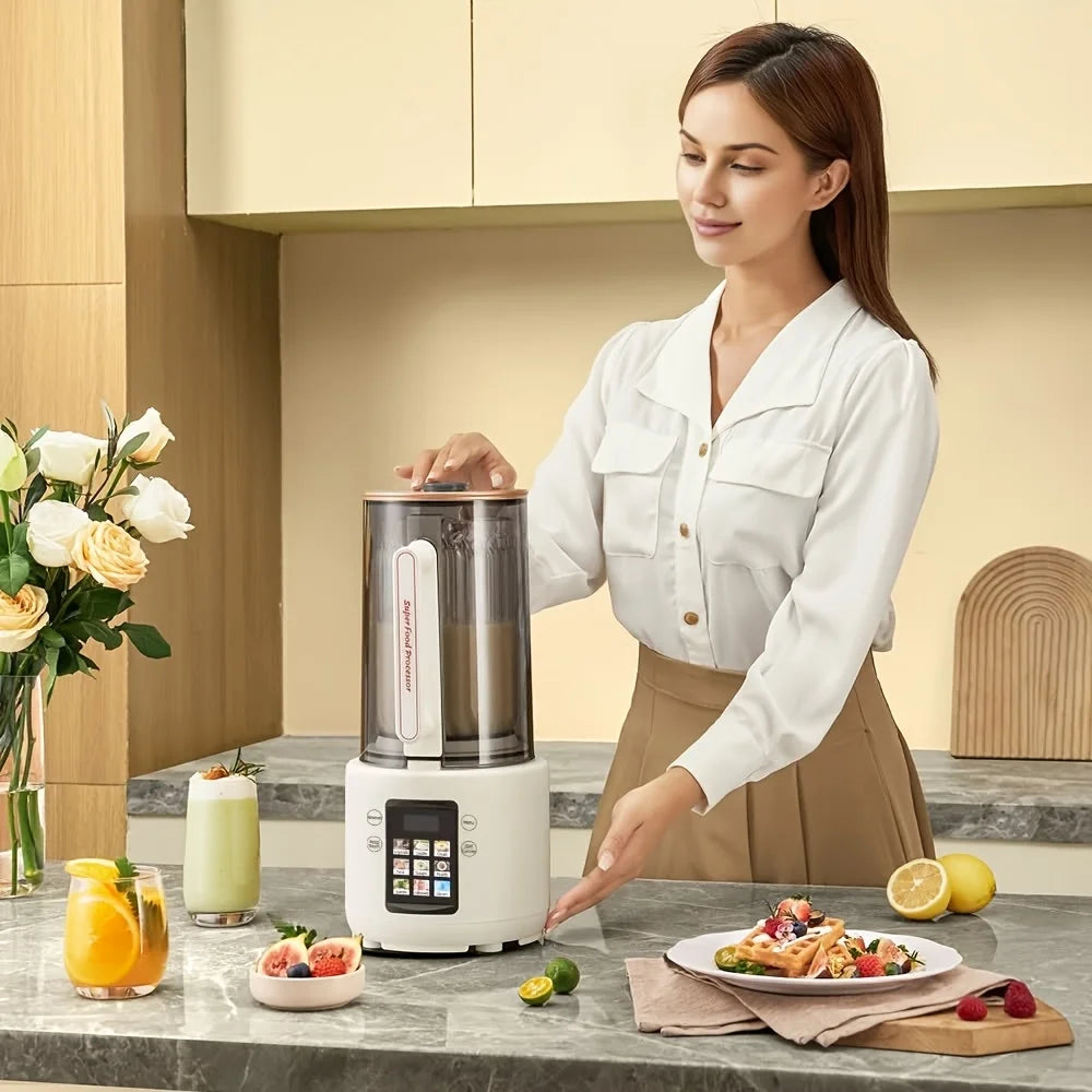 AMERZIS Soy Milk Maker With Multifunction Automatic Cleaning