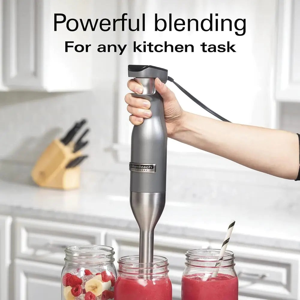XMSJ Electric Hand Immersion Blender With Variable Speed