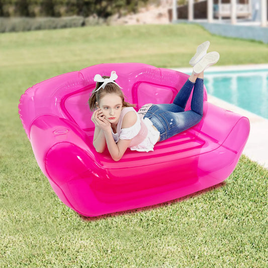 Bymaocar Inflatable Sofa Outdoor Lounger for Camping and Yard
