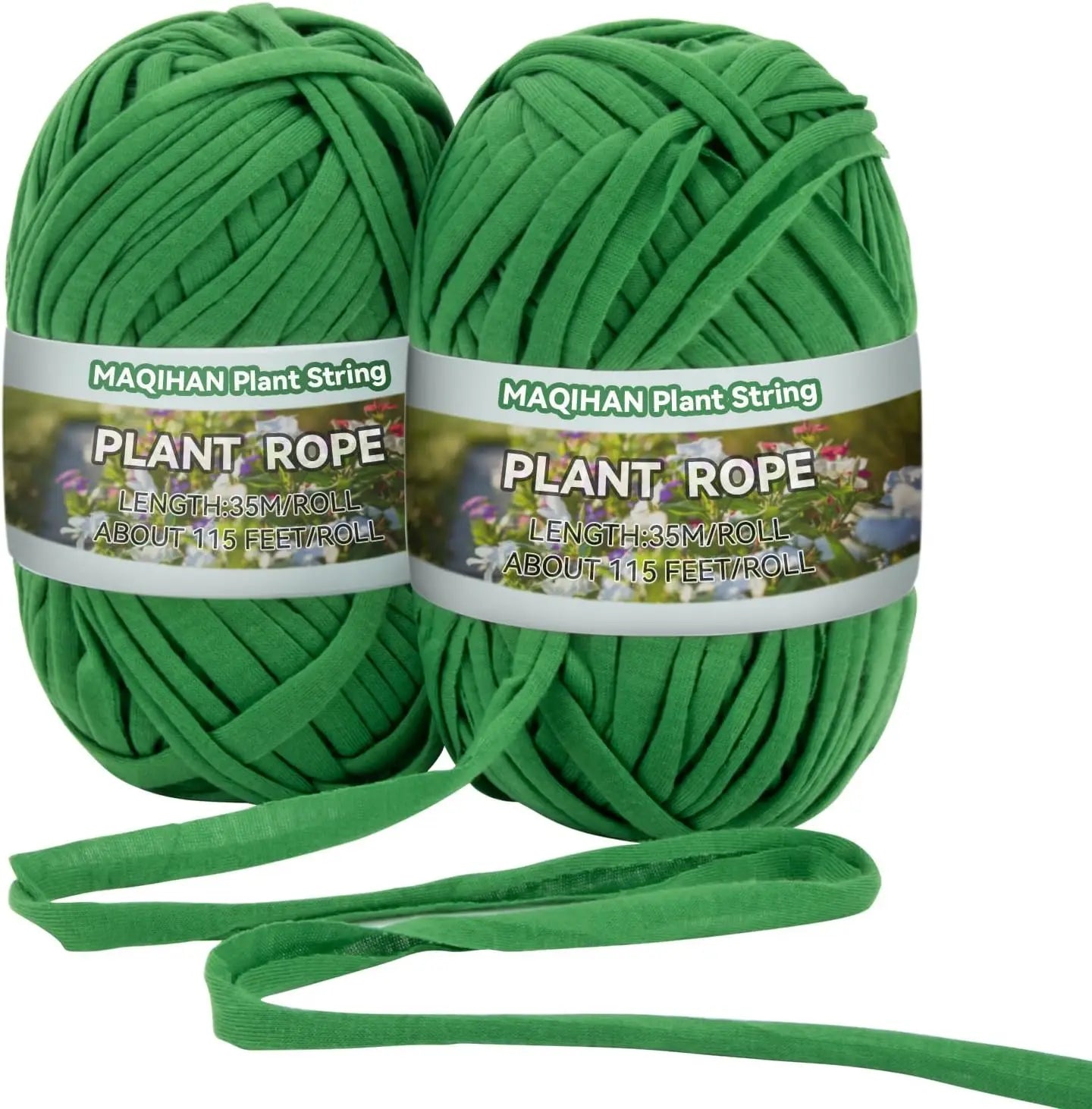 Two Pack Soft Elastic Plant Ties For Garden Support